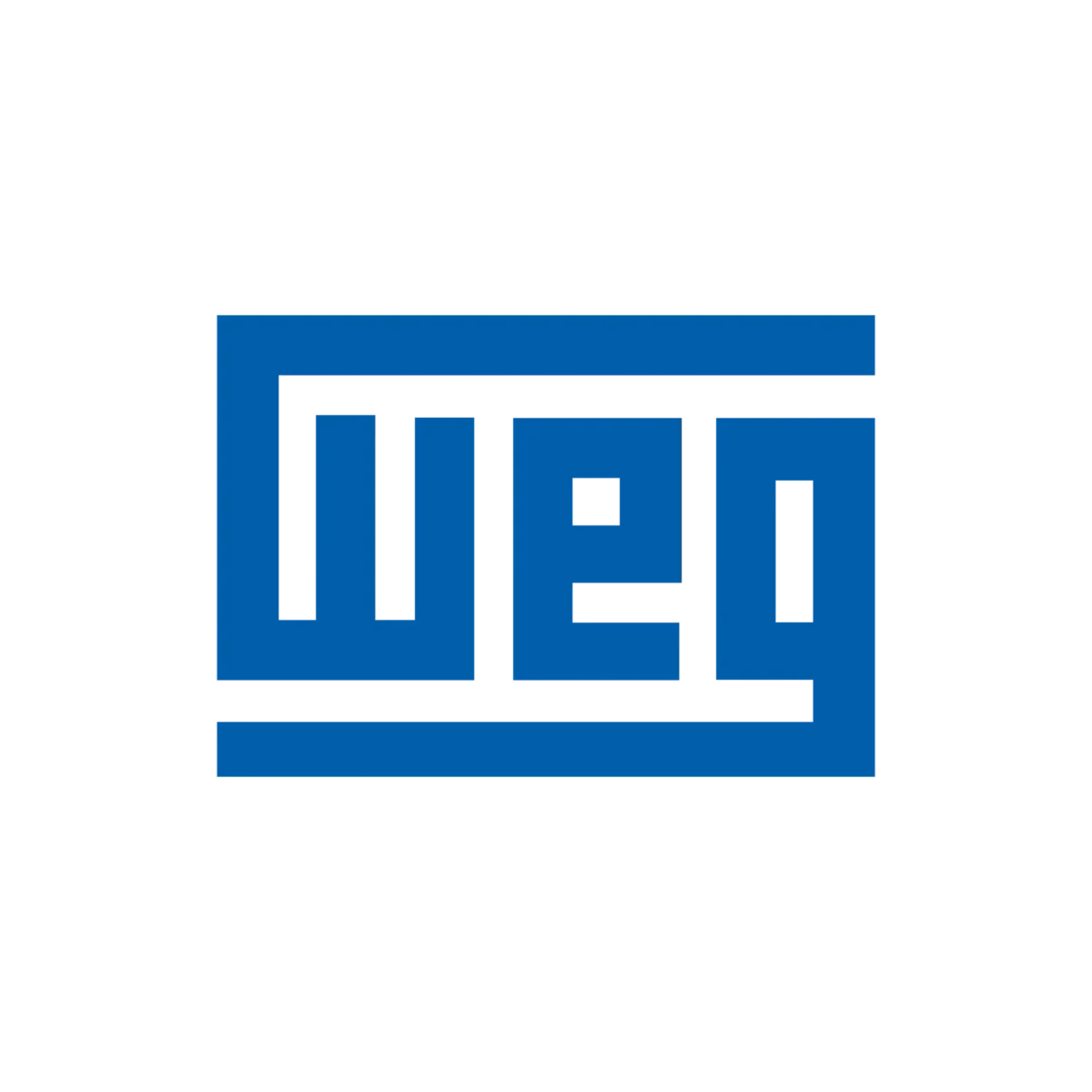 Logo WEG - cliente atendido pela Desentupidora em Joinville